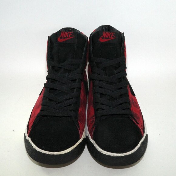 2008 Nike x Stussy x Neighborhood Blazer High Premium Red 332286-601 Mens US 8 - Picture 2 of 14